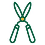 Hedge trimming icon